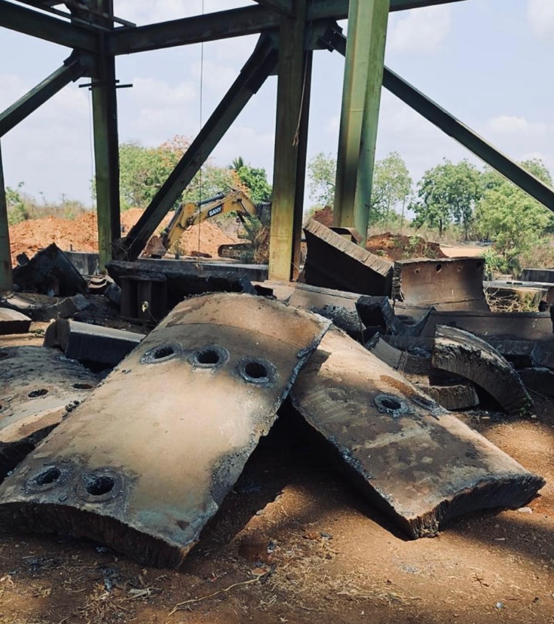 Gas Cut Scrap